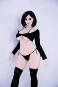 Good Quality 161cm adult toys naked lifelike oral anal vagina latex big boob japanese sex doll silicone dolls with big ass invented by AUTOMATICWOMAN